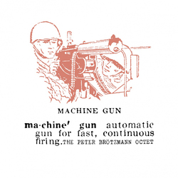 Peter Brötzmann Octet Machine Gun Vinyl LP
