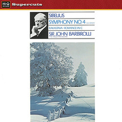 Jean Sibelius / Sir John Barbirolli / Hallé Orchestra Symphony No. 4 In A Minor / Rastakava / Romance In C Vinyl LP