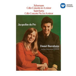 Robert Schumann / Camille Saint-Saëns / Jacqueline Du Pré / Daniel Barenboim / New Philharmonia Orchestra Cello Concerto In A Minor - Cello Concerto N