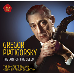 Gregor Piatigorsky Art Of The Cello-Box Set- .. The Complete Rca And Columbia Album Collection 36 CD