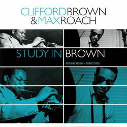 Clifford Brown and Max Roach Study in Brown Vinyl LP