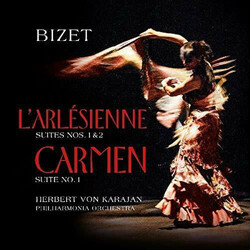Georges Bizet / Orchestre De La Société Des Concerts Du Conservatoire / André Cluytens L'Arlésienne Suites 1 & 2 / Carmen Suite Vinyl LP