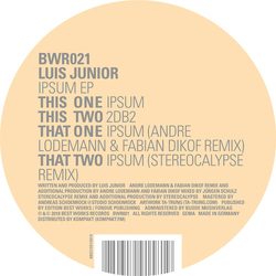 Luis Junior Ipsum Vinyl 12"