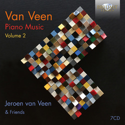 Jeroen van Veen (2) / Friends Of Jeroen van Veen (2) Piano Music Volume 2 Vinyl LP