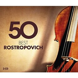 Mstislav Rostropovich 50 Best Rostropovich 3 CD