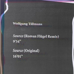 Wolfgang Tillmans Source Vinyl LP