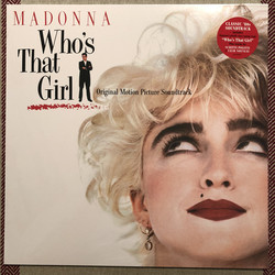 Madonna Who's That Girl (Original Motion Picture Soundtrack) Vinyl LP