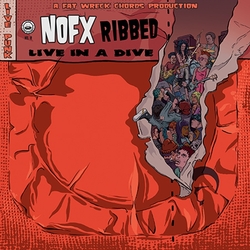 NOFX Ribbed - Live In A Dive Vinyl LP