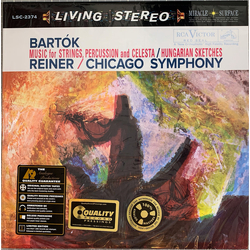Béla Bartók / Fritz Reiner / The Chicago Symphony Orchestra Music For Strings, Percussion And Celesta / Hungarian Sketches Vinyl LP