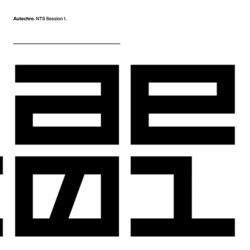 Autechre NTS Session 1 Vinyl 3 LP