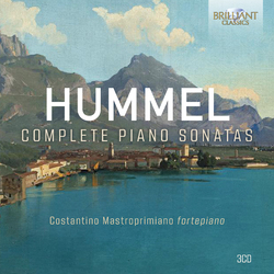 Johann Nepomuk Hummel / Costantino Mastroprimiano Complete Piano Sonatas Vinyl LP