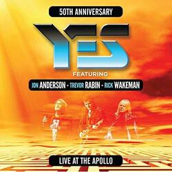Yes Featuring Jon Anderson, Trevor Rabin, Rick Wakeman 50th Anniversary Live At The Apollo Vinyl 3 LP