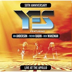 Yes Featuring Jon Anderson, Trevor Rabin, Rick Wakeman Live At The Apollo (50th Anniversary) Vinyl LP