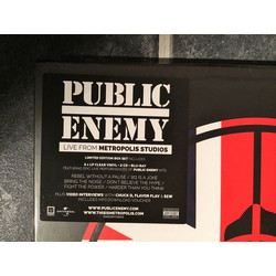 Public Enemy Live From Metropolis Studios Vinyl 2 LP