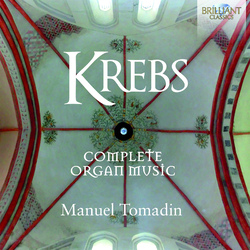 Johann Ludwig Krebs / Manuel Tomadin Complete Organ Music Vinyl LP