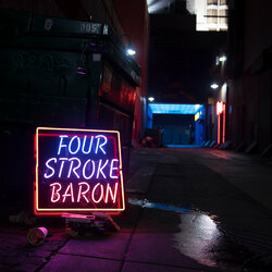 Four Stroke Baron Planet Silver Screen Vinyl LP