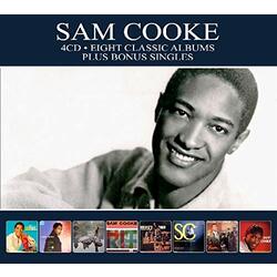 Sam Cooke 4CD Eight Classic Albums Plus Bonus Singles Vinyl LP