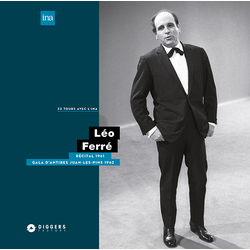 Léo Ferré Récital 1961 - Gala D'Antibes Juan-Les-Pins 1962 Vinyl LP