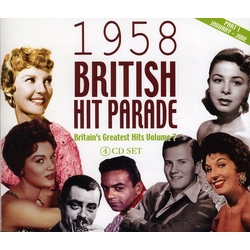 Various 1958 British Hit Parade - Britain's Greatest Hits Volume 7 - Part 1 - January - June Vinyl LP