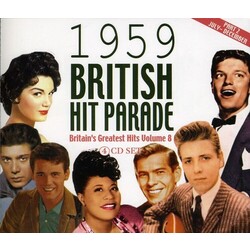 Various 1959 British Hit Parade - Britain's Greatest Hits Volume 8 - Part 2 - July - December Vinyl LP