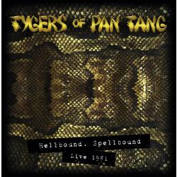 Tygers Of Pan Tang Hellbound Spellbound Live 1981 Vinyl 2 LP