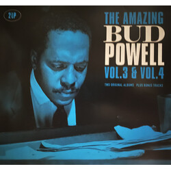Bud Powell The Amazing Bud Powell, Vol. 3 & Vol. 4: Two Original Albums Plus Bonus Tracks Vinyl 2 LP