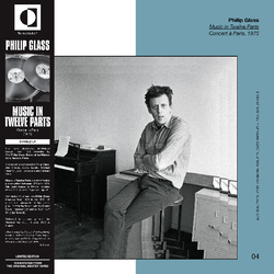 Philip Glass Music In Twelve Parts: Concert A Paris 1975 Vinyl 2 LP