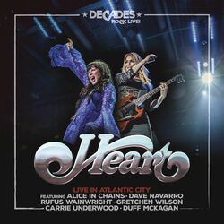 Heart Live In Atlantic City Vinyl 2 LP