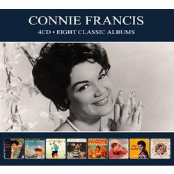 Connie Francis Eight Classic Albums -Digi- 4 CD