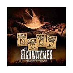 Kris Kristofferson / Waylon Jennings / Johnny Cash / Willie Nelson / The Highwaymen Live Highwaymen Vinyl LP
