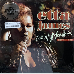 Etta James Live At Montreux 1975 - 1993 Vinyl 2 LP