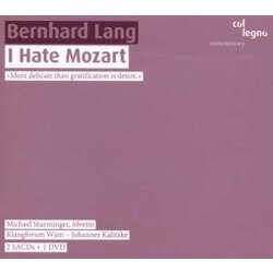 Bernhard Lang / Michael Sturminger / Klangforum Wien / Johannes Kalitzke I Hate Mozart »More Delicate Than Gratification Is Desire.« Vinyl LP