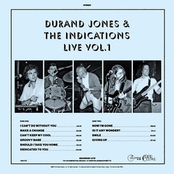Durand Jones & The Indications Live Vol. 1 Vinyl LP