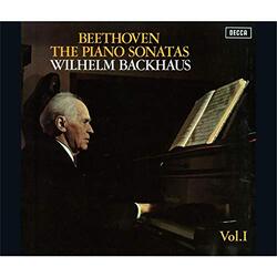 Ludwig van Beethoven / Wilhelm Backhaus The Piano Sonatas Vol.I Vinyl LP