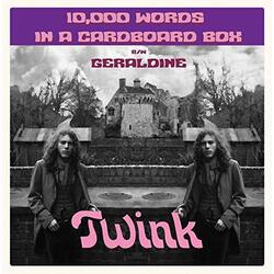 Twink (4) / Zion De Gallier 10,000 Words In A Cardboard Box / Geraldine Vinyl LP