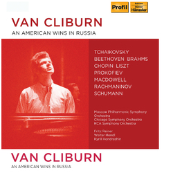 Van Cliburn An American Wins In Russi Moscow P.O./Chicago S.O. 10 CD