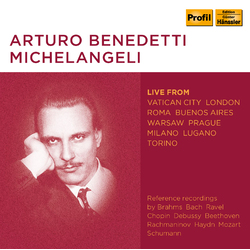 Arturo Bene Michelangeli Live From Vatican City/Lo 10 CD