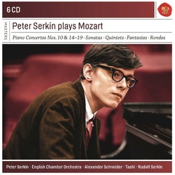 Peter Serkin Plays Mozart -Box Set- 6 CD