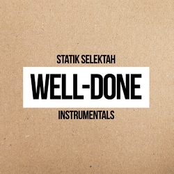 Statik Selektah Well-Done Instrumentals Vinyl 2 LP