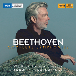 Ludwig van Beethoven / WDR Sinfonieorchester Köln / Jukka-Pekka Saraste Complete Symphonies Vinyl LP