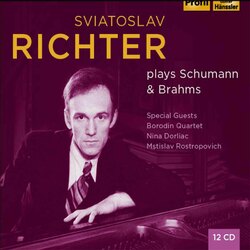 Sviatoslav Richter / Robert Schumann / Johannes Brahms Sviatoslav Richter Plays Schumann & Brahms Vinyl LP