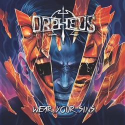 Orpheus Omega Wear Your Sins -Ltd- Orange With Purple/Blue Splatter Vinyl LP