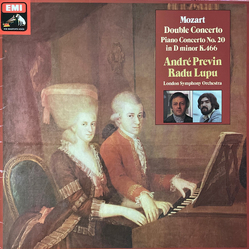 Wolfgang Amadeus Mozart / Radu Lupu / André Previn / The London Symphony Orchestra Double Concerto Klavierkonzert Nr. 20 D-moll Kv466 Konzert Für 2 Kl