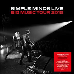 Simple Minds Big Music Tour 2015 (Simple Minds Live) Vinyl 2 LP