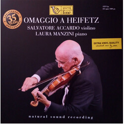 Jascha Heifetz / Salvatore Accardo / Laura Manzini Omaggio A Heifetz; Salvatore Accardo Violino; Laura Manzini Piano Vinyl LP