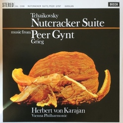 Pyotr Ilyich Tchaikovsky / Edvard Grieg / Herbert von Karajan / Wiener Philharmoniker Nutcracker Suite / Music From Peer Gynt Vinyl LP