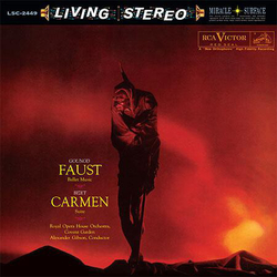 Charles Gounod / Georges Bizet / Orchestra Of The Royal Opera House, Covent Garden / Alexander Gibson "Faust" Ballet Music / "Carmen" Suite Vinyl LP