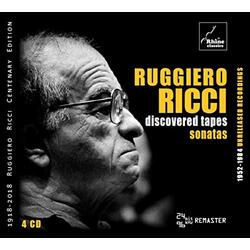 Ruggiero Ricci 1918-2018Ruggiero Ricci Centenary Edition -Box Set- 4 CD