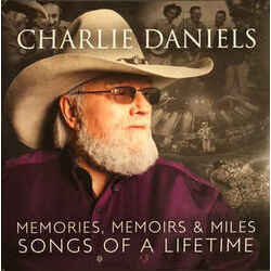 Charlie Daniels Memories, Memoirs & Miles: Songs Of A Lifetime Vinyl 2 LP