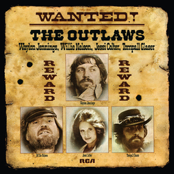 Waylon Jennings / Willie Nelson / Jessi Colter / Tompall Glaser Wanted! The Outlaws Vinyl LP